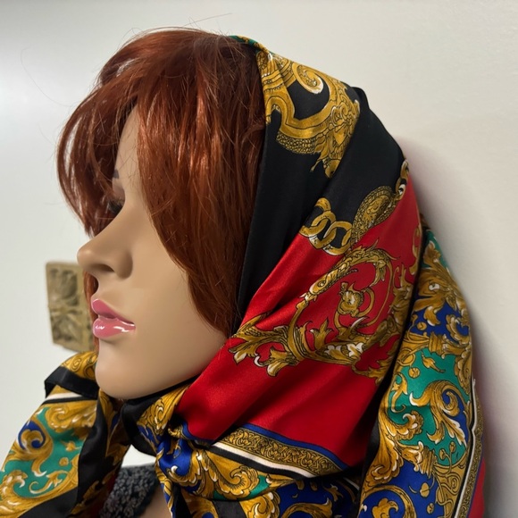 ❤️Elegant Baroque Print Scarf - Picture 4 of 5